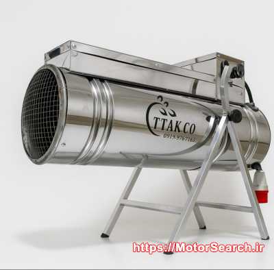 جت هیتر برقی فن‌دار تی‌تاک | گرمایش سریع و یکنواخت سالن‌ها