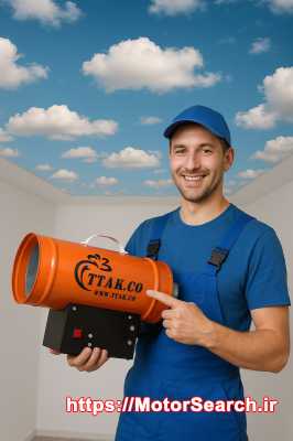 جت هیتر باریسول : نصب آسان و سریع سقف کشسان