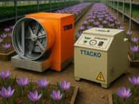 سیستم مه ساز زعفران | رطوبت ساز زعفران