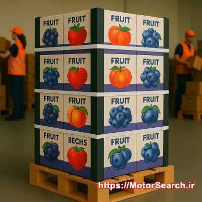 فروش نبشی پلاستیکی بسته‌بندی | محافظ گوشه پالت و کارتن صادراتی