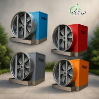 رطوبت‌ساز صنعتی پروانه‌ای | رطوبت‌رسانی وسیع با مصرف کم