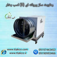 رطوبت ساز صنعتی پروانه ای (3 اسب بخار) مدل BF 3000